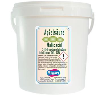 Apfelsäure 100% 4kg Eimer Malic acid Feingrieß E296 Lebensmittelzusatz Säurungsmittel